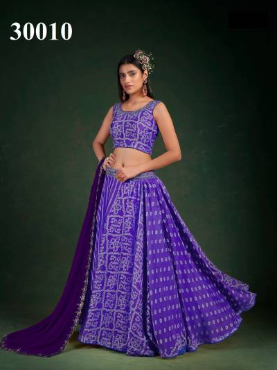 D.NO.30010 BY AARYA PRINTED LEHENGA CHOLI  WHOLESALER IN INDIA